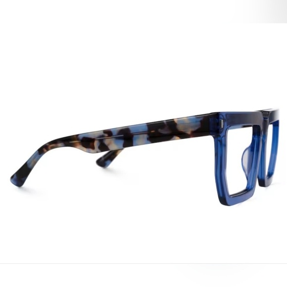 Royal Blue Fashion Glasses - Picture 3 of 3